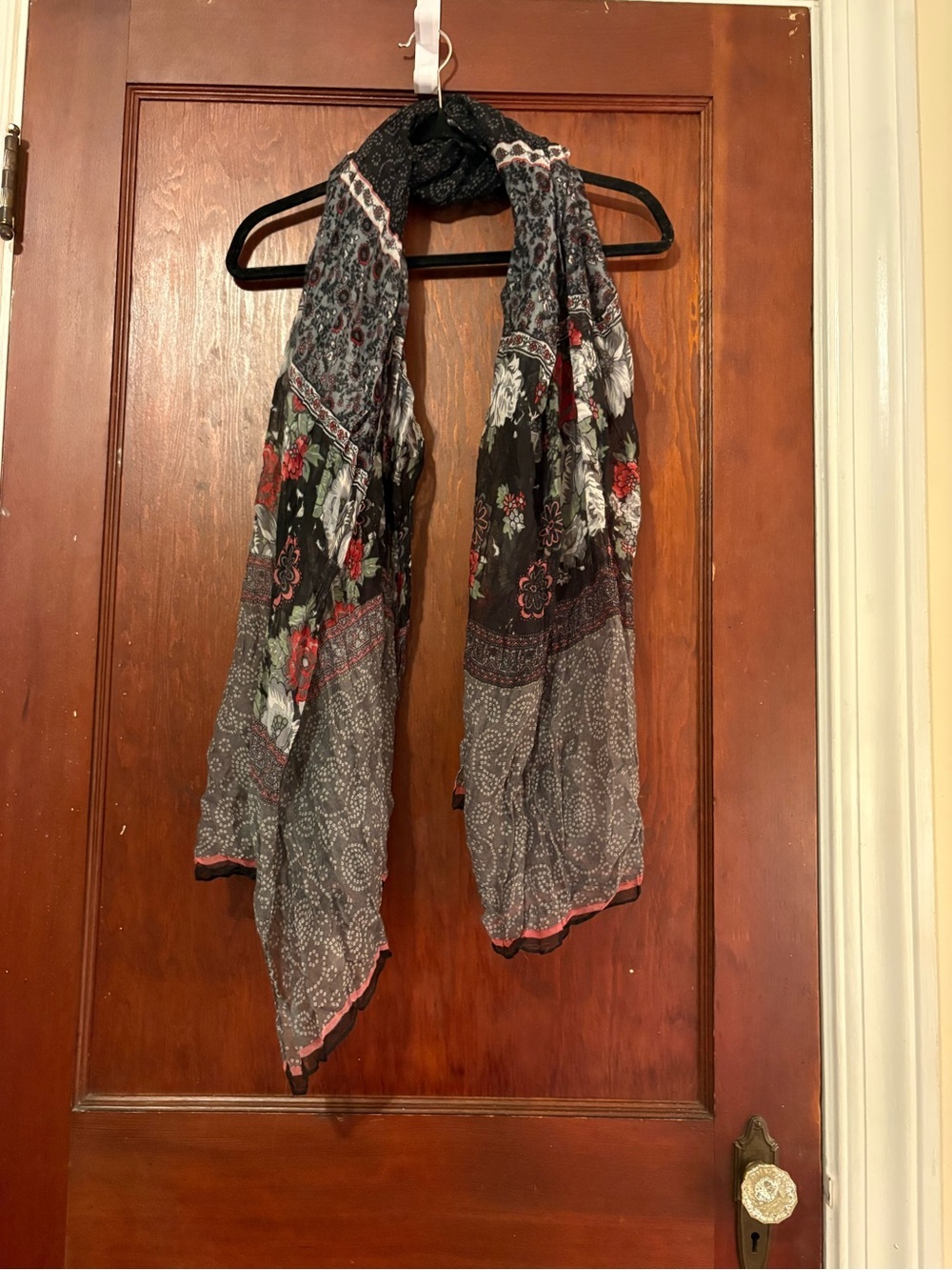 Women’s Bohemian Printed Scarves Set of Two - Picture 2 of 10